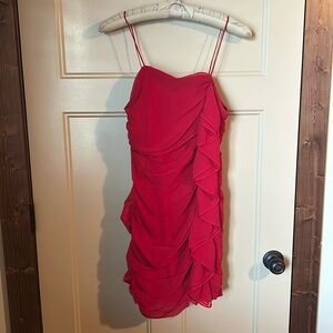 Very J ruched party dress